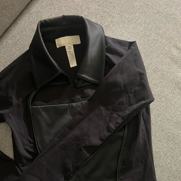 Decollette bodysuit (Fleur du Mal) Size XS - Picture 4 of 6